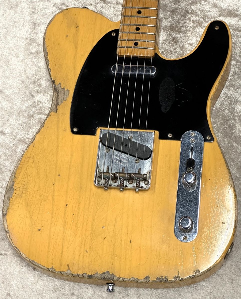 MBS 1951 Nocaster Relic Butter Scotsch Blonde Built by Carlos
