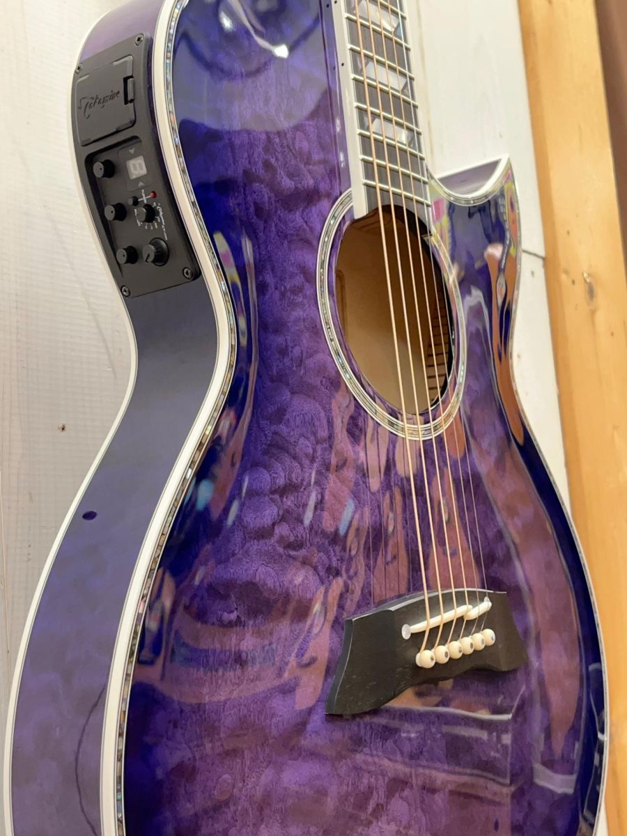 TSP178AC Custom ~Violet & Florentine Cutaway~ | 【クロサワ