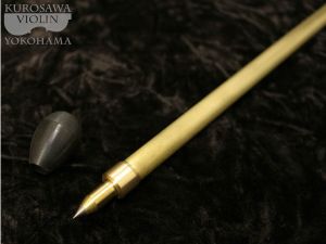 その他 MITSUKE 見附精機工業 タングステン入りブラス 先端タングステン / Brass・Tungsten / Tungsten Tip (チェロ用エンドピン・ 10mm)【横浜店】