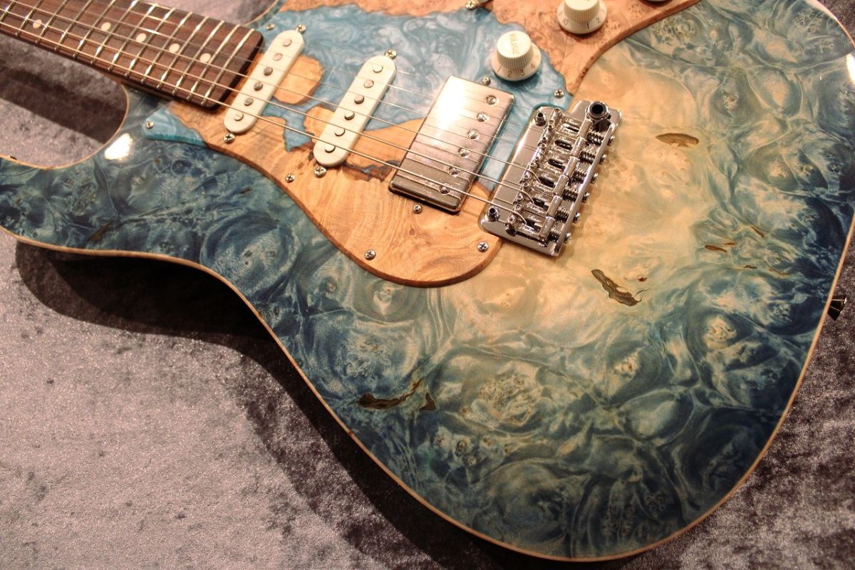 Custom Made Stargazer SSH PRM-EX/HM/Ash Sun Bubble Blue