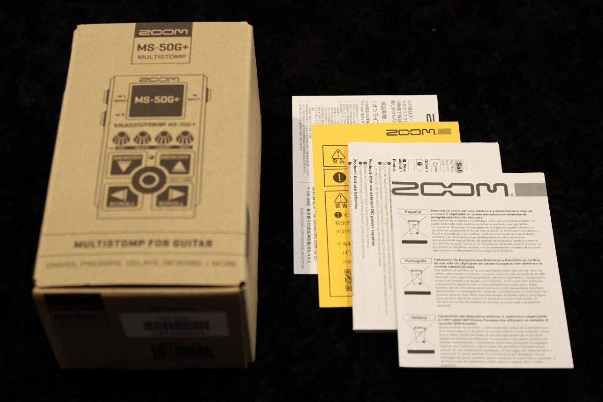 MS-50G+ MultiStomp | 【クロサワ楽器店オンラインショップ】いい楽器