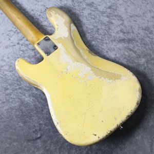 即納　送料無料　エレキベース　自作　アイアン塗装　リメイク　フェンダー風 1965 Precision Bass 