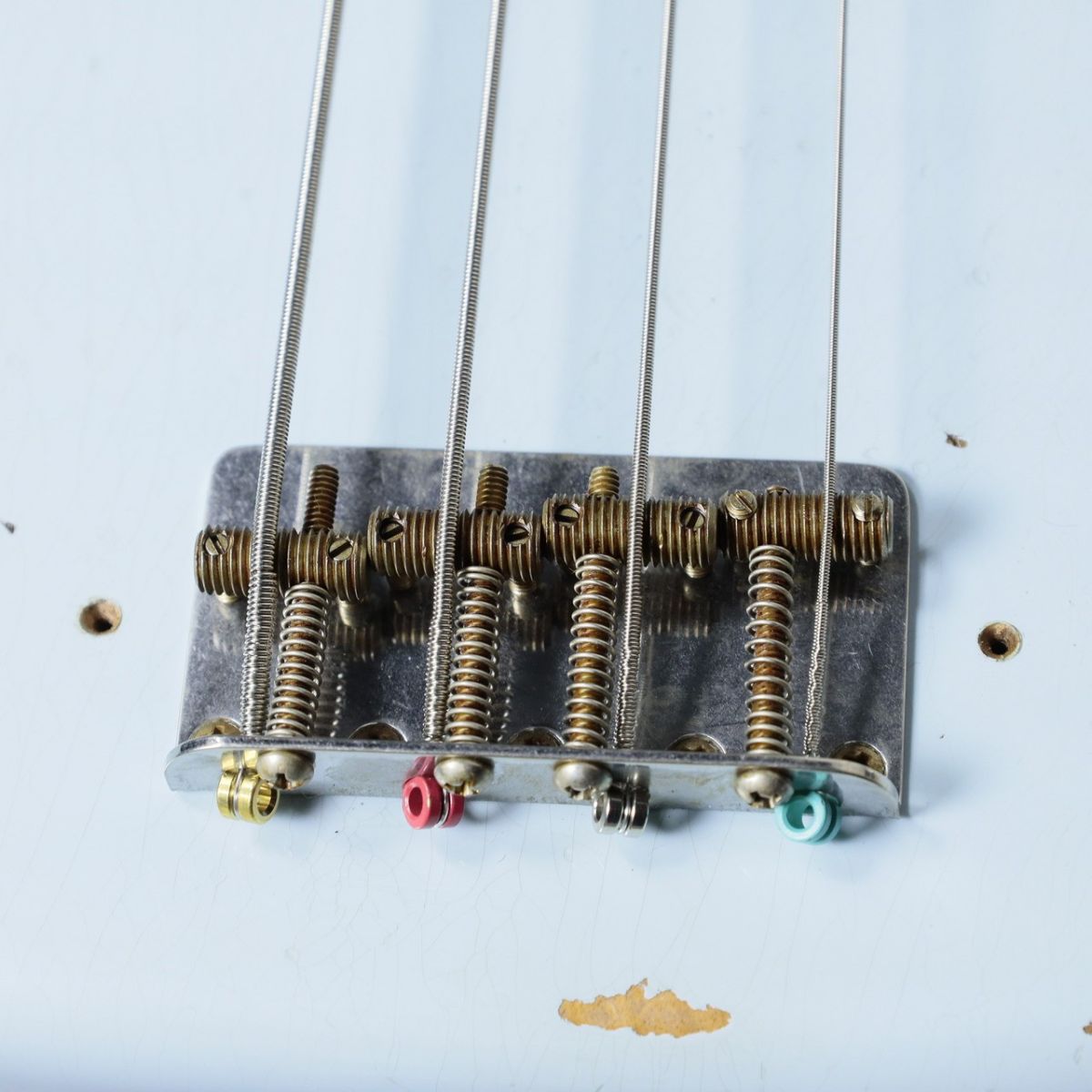 B4 1958 Precision Bass Relic - Aged Sonic Blue