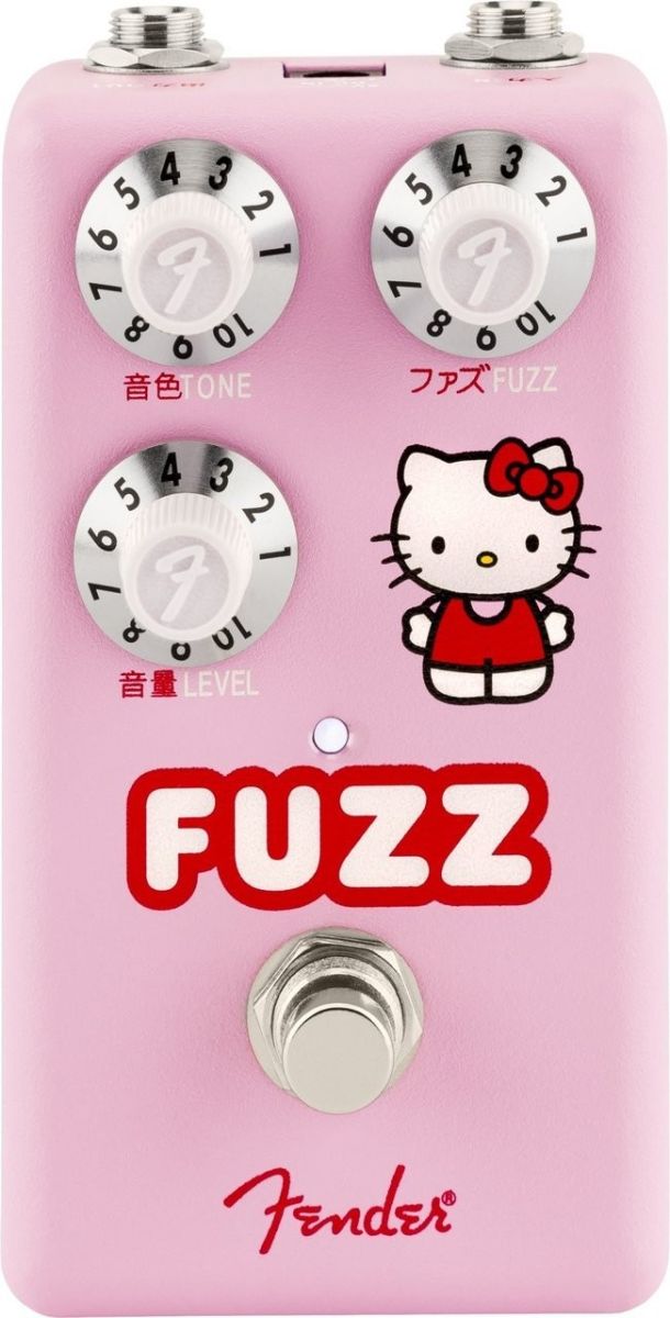 新品 50周年限定 ハローキティ ファズ フェンダー ギター エフェクター Fender Hello Kitty Fuzz ファズ ハロー・キティ