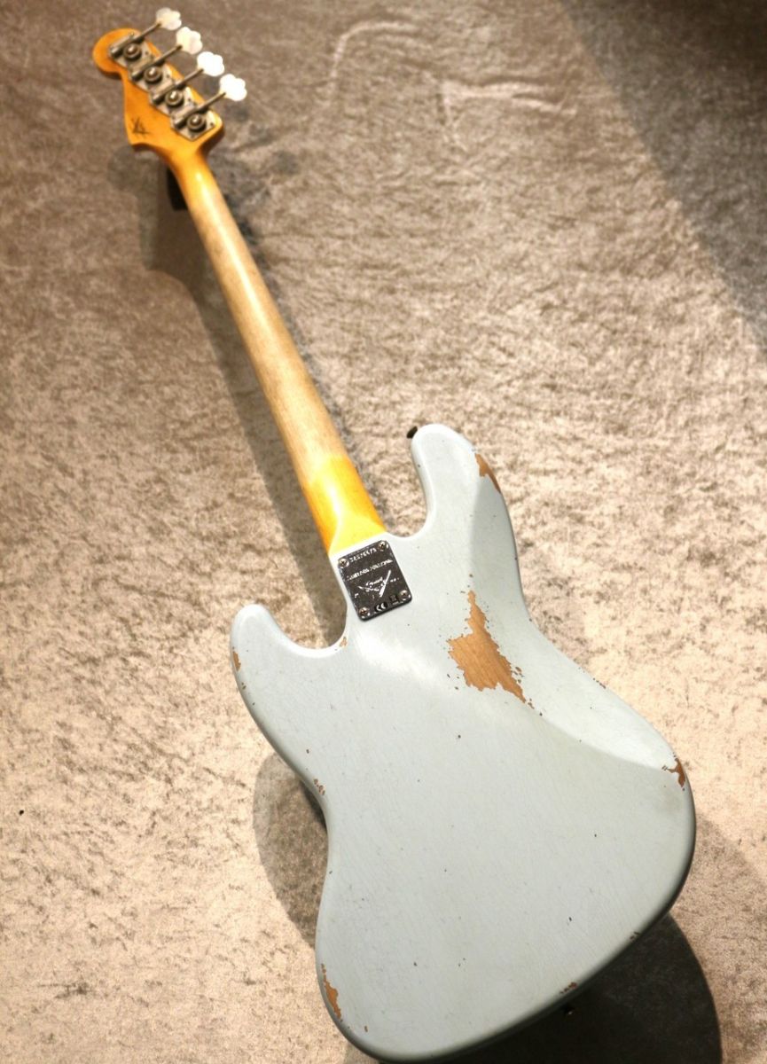 Limited Edition 1960 Jazz Bass Relic -Super Faded Aged Sonic