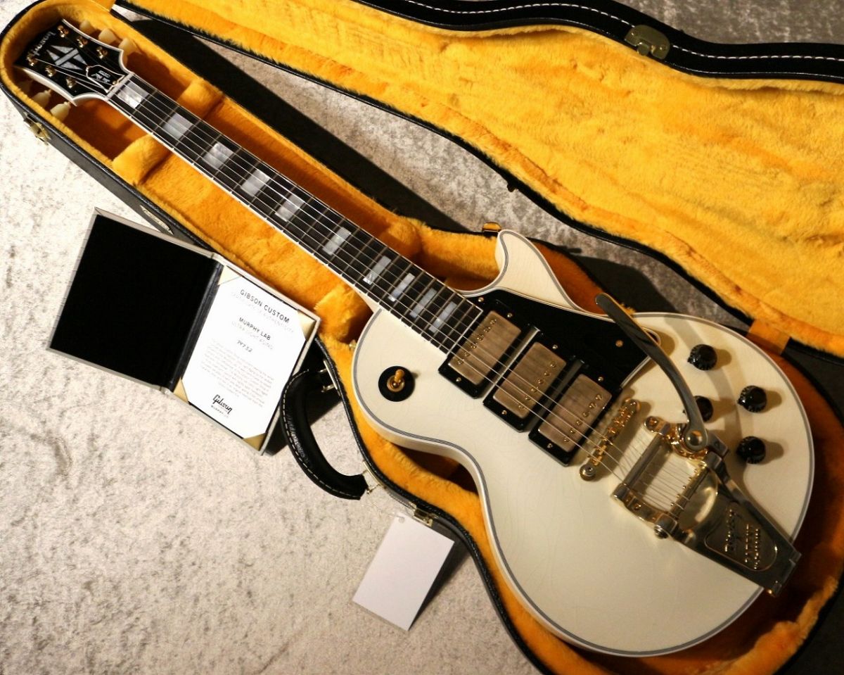 Japan Limited Murphy Lab 1957 Les Paul Custom 3PU w/Bigsby