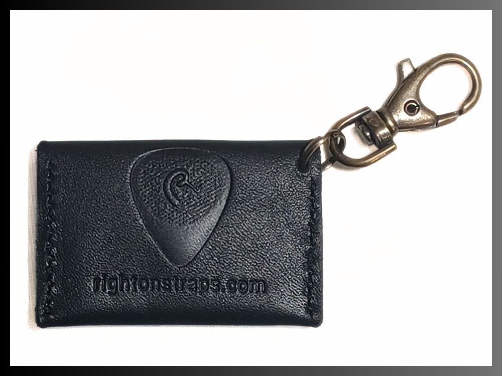 ピックケース PICK POUCH LEATHER BLACK | 【クロサワ楽器店オンライン