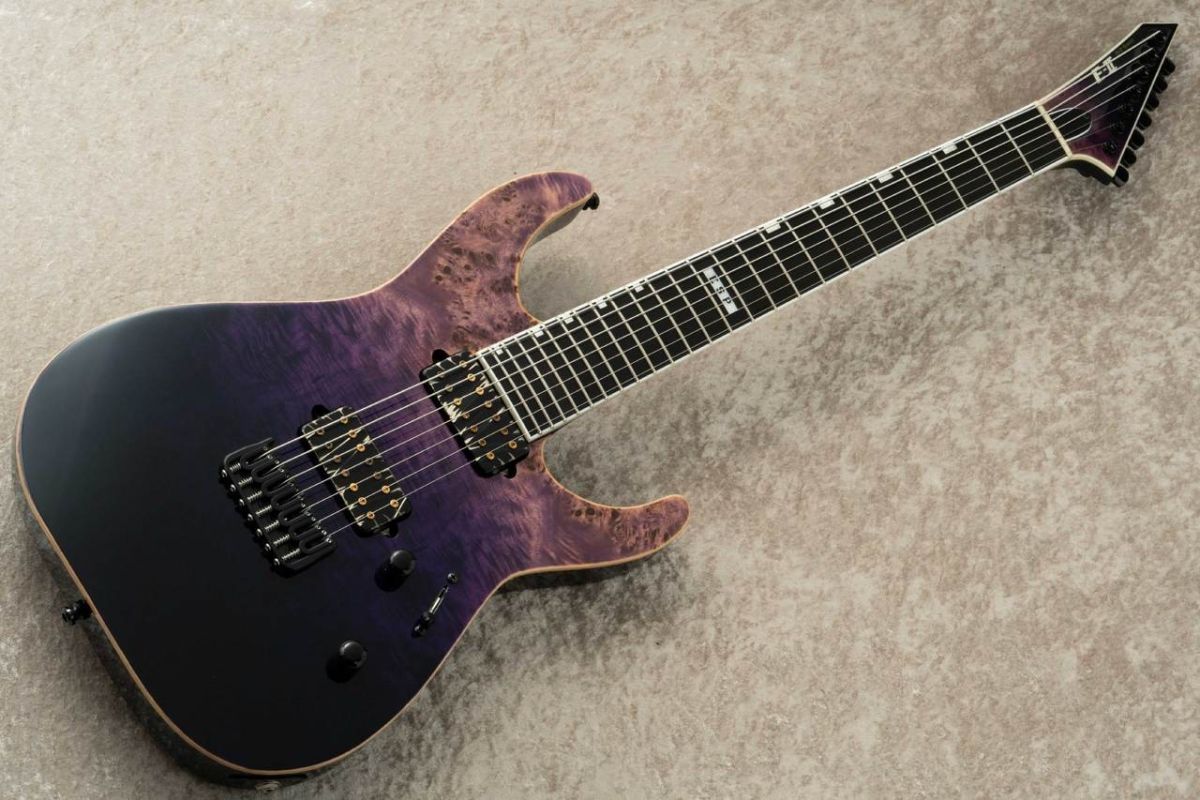 【ESP直営店】E-II M-II-7 NT HIPSHOT BM Purple Natural Fade[エレキギター/パープル/7弦] | ESP  CRAFT HOUSE楽天市場店