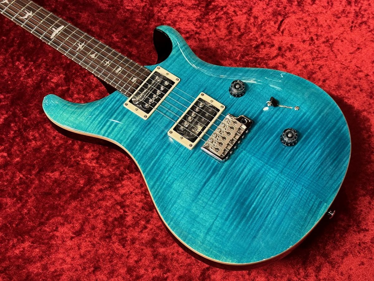 ギター PRS SE Custom Blue Matteo Amazon.com: PRS SE Custom 24 Exclusive, Blue Matteo/Black