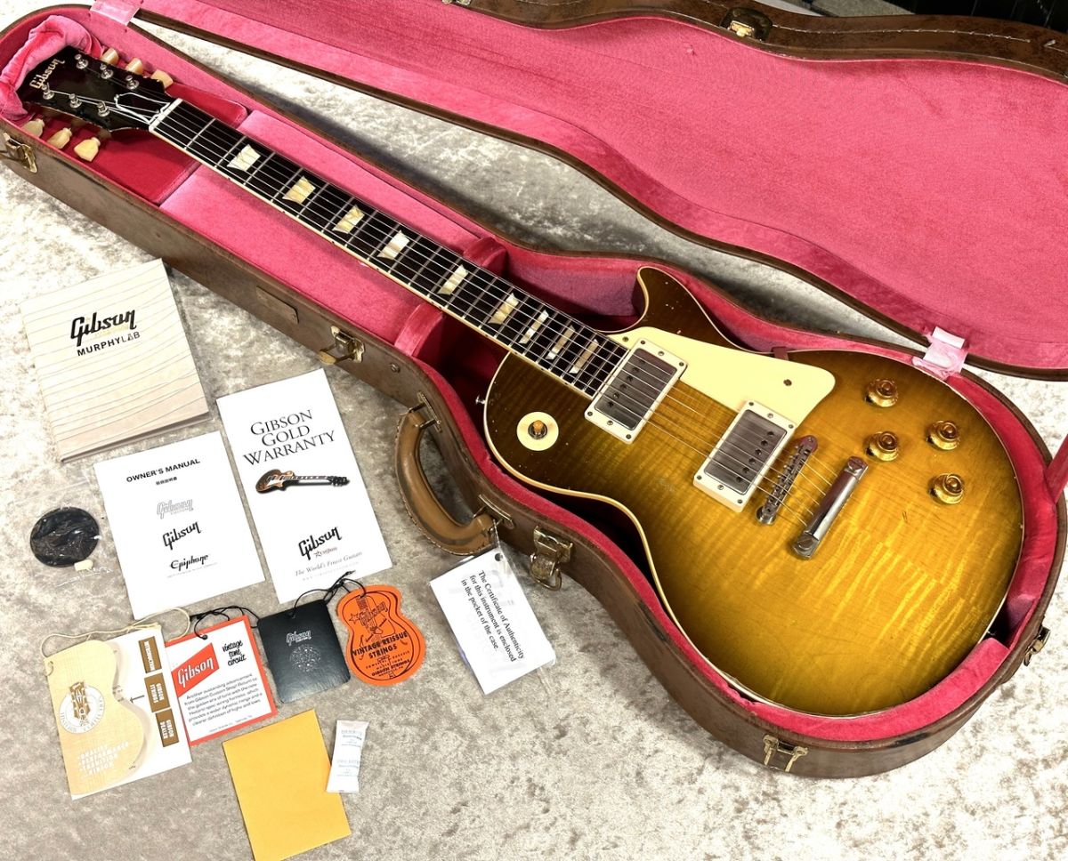 Lemonページ Murphy Lab 1959 Les Paul Standard Reissue 