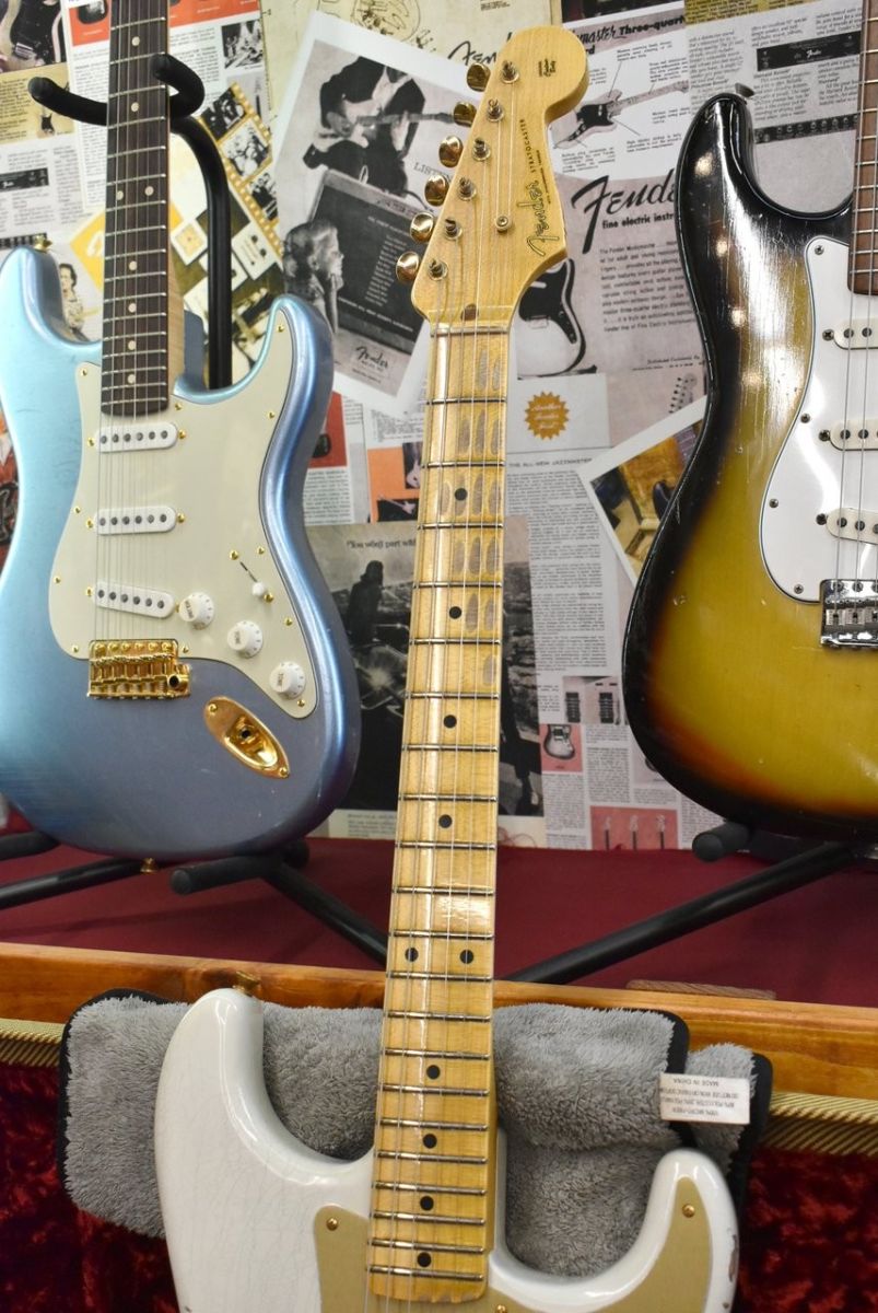 ストラトフルホロー レプリカ クラッシックホワイト　オールつや消し CUSTOM-MADE 1962 Stratocaster New Old Stock &frasl; Olympic White