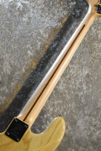 フレットレスベース　コンポーネント M#245 CTM N/M w/Black PG &Fence -Natural- #011997
