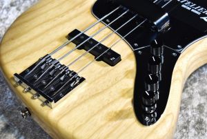 フレットレスベース　コンポーネント M#245 CTM N/M w/Black PG &Fence -Natural- #011997