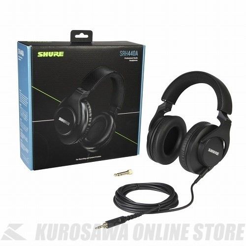 SRH440A プロフェッショナル・スタジオ・ヘッドホン | 【クロサワ楽器