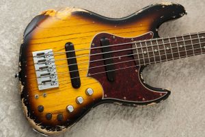 XJ-1T 5st Heavy Aged -2 Tone Sunburst / Black Filter- | 【クロサワ