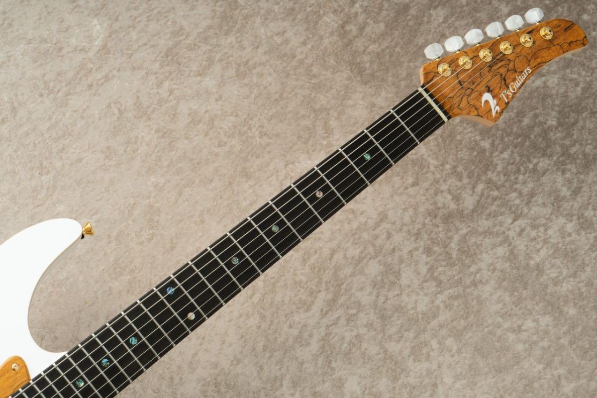 DST Pro 24 w/Spalted Maple PG -Steps White Mat- | 【クロサワ