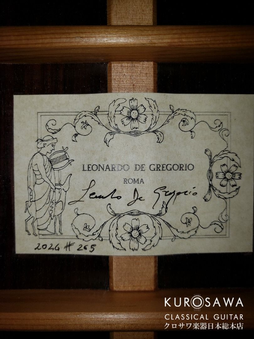 Leonardo De Gregorio レオナルド・デ・グレゴリオ 2024年製 Double