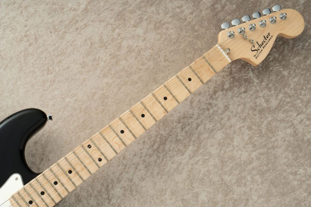 美品 SCHECTER PS-ST-DH-SC /BLK/M スキャロップ 限定 美品 SCHECTER PS-ST-DH-SC /BLK/M スキャロップ 限定 美品