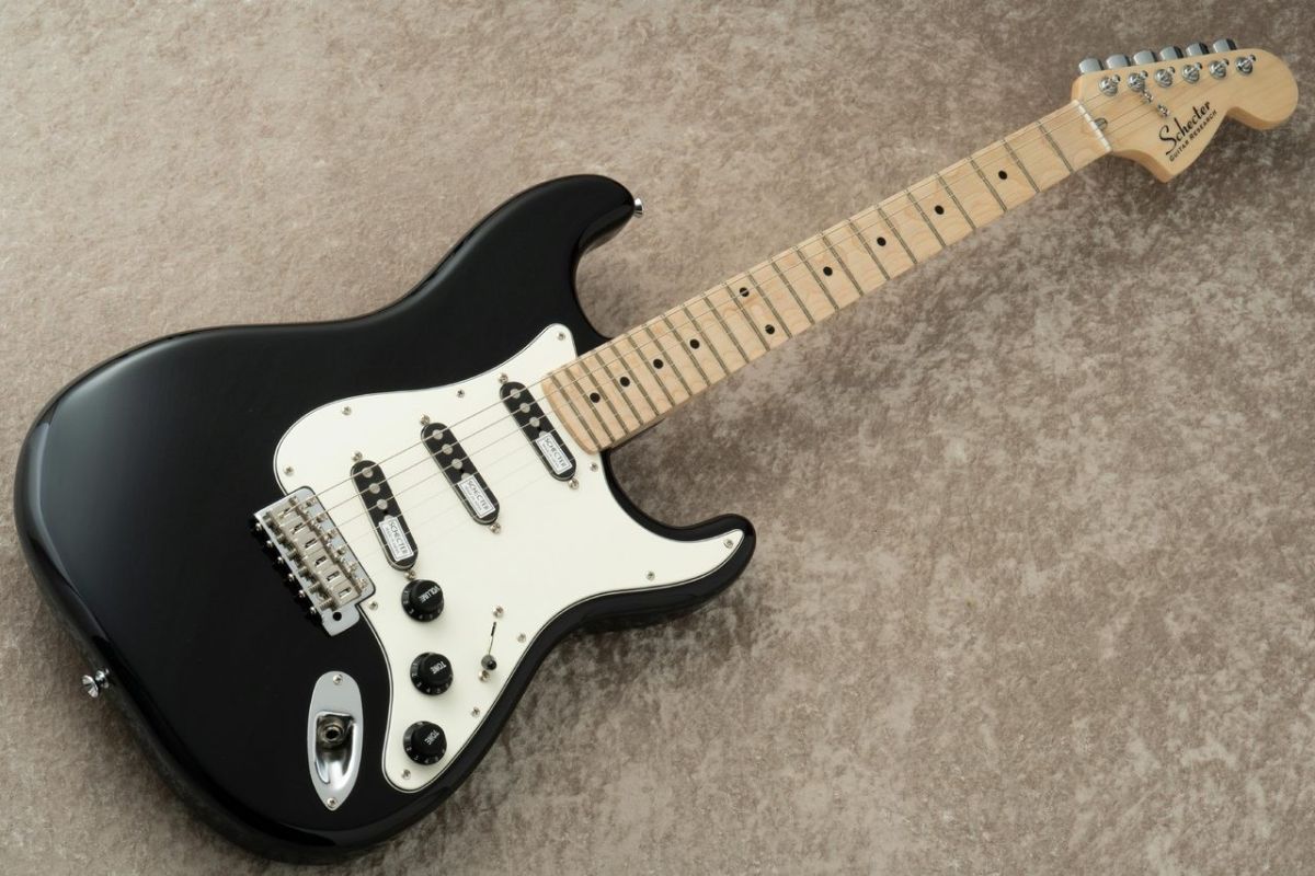 美品 SCHECTER PS-ST-DH-SC /BLK/M スキャロップ 限定 PS-ST-DH-SC -Black- #S2406179 | 【クロサワ楽器店オンライン