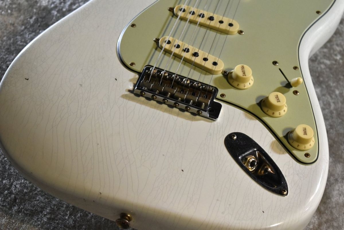 ★OlympicWhite Relic LaquerStratocaster★ ☆OlympicWhite Relic LaquerStratocaster Custom Relic OlympicWhite