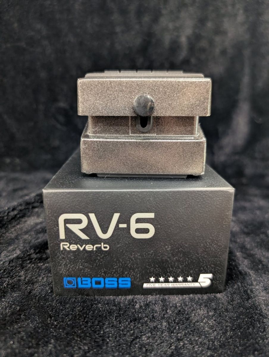 箱・保証書・説明書有】BOSS リバーブエフェクター RV-6