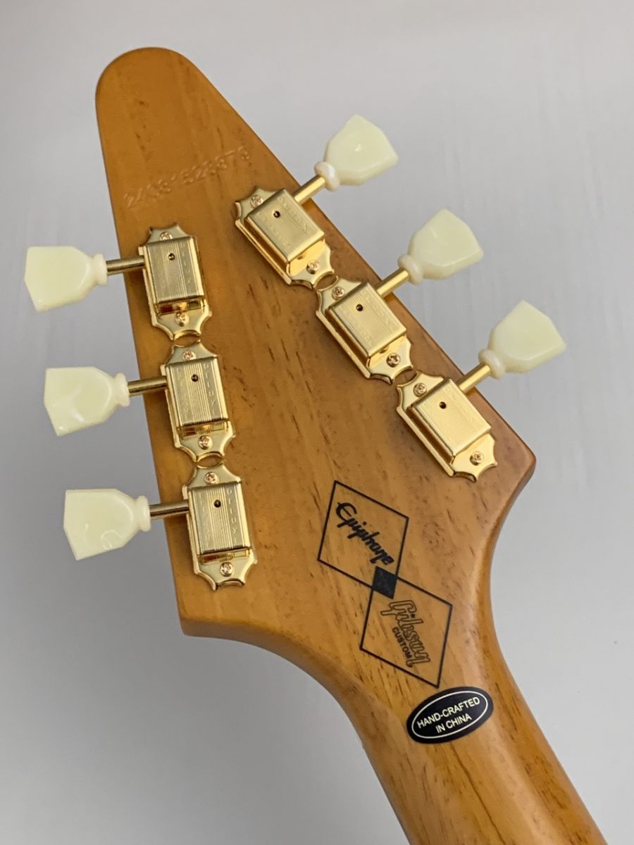 1958 Korina Flying V White Pickguard Aged Natural | 【クロサワ楽器