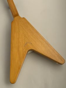 1958 Korina Flying V White Pickguard Aged Natural | 【クロサワ楽器