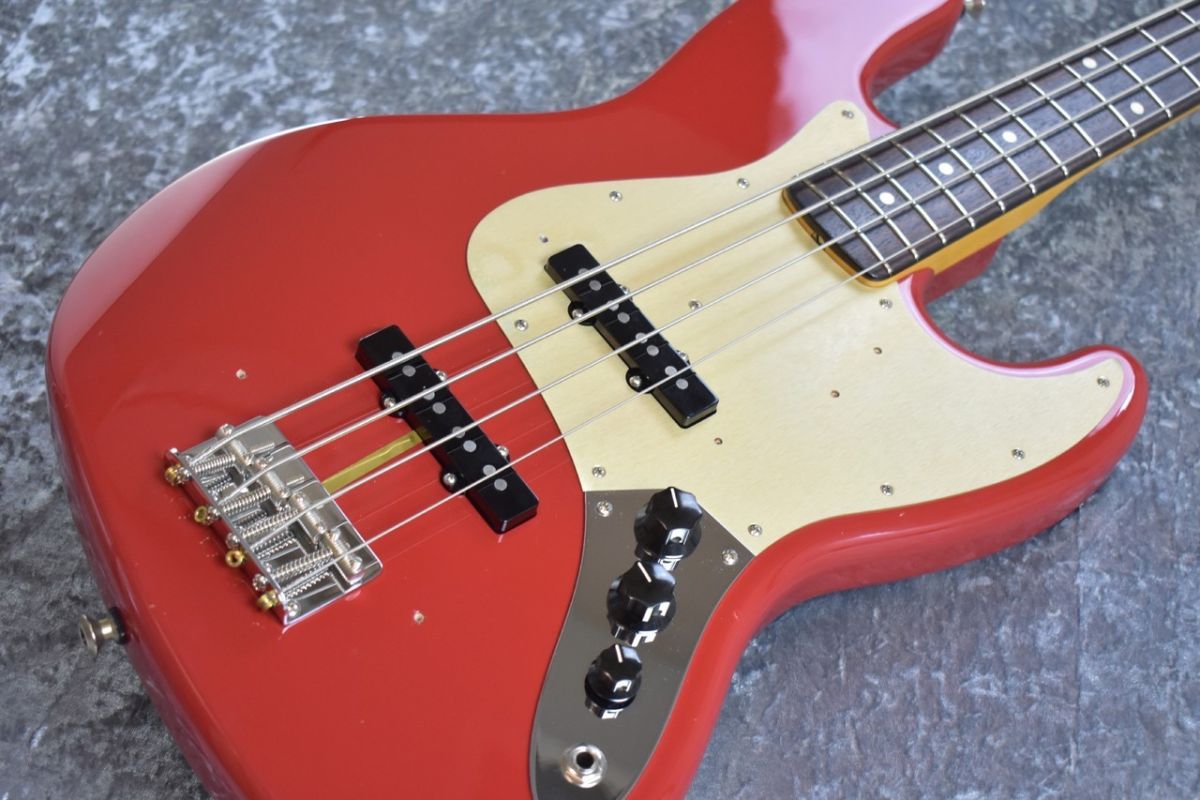 MBS 1961 Jazz Bass NOS by Jason Smith - Dakota Red