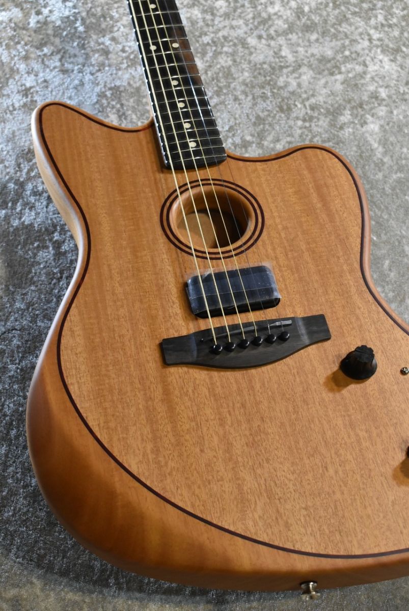 AMERICAN ACOUSTASONIC JAZZMASTER All-Mahogany Natural #US241925A