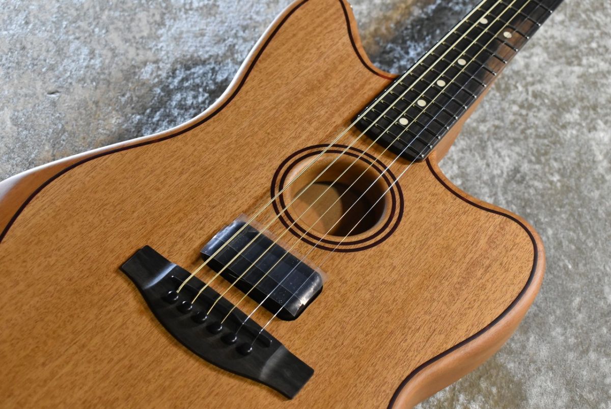 AMERICAN ACOUSTASONIC JAZZMASTER All-Mahogany Natural