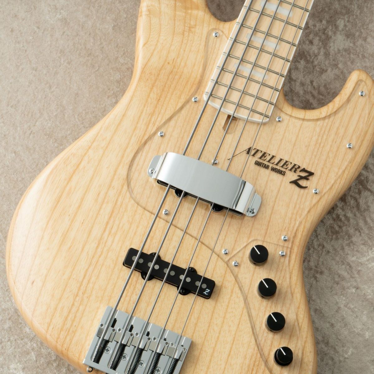 Atelier Z エレキベース ナチュラル　M265 楽天市場】ATELIER Z M#265 CTM -Black Silverline- 新品