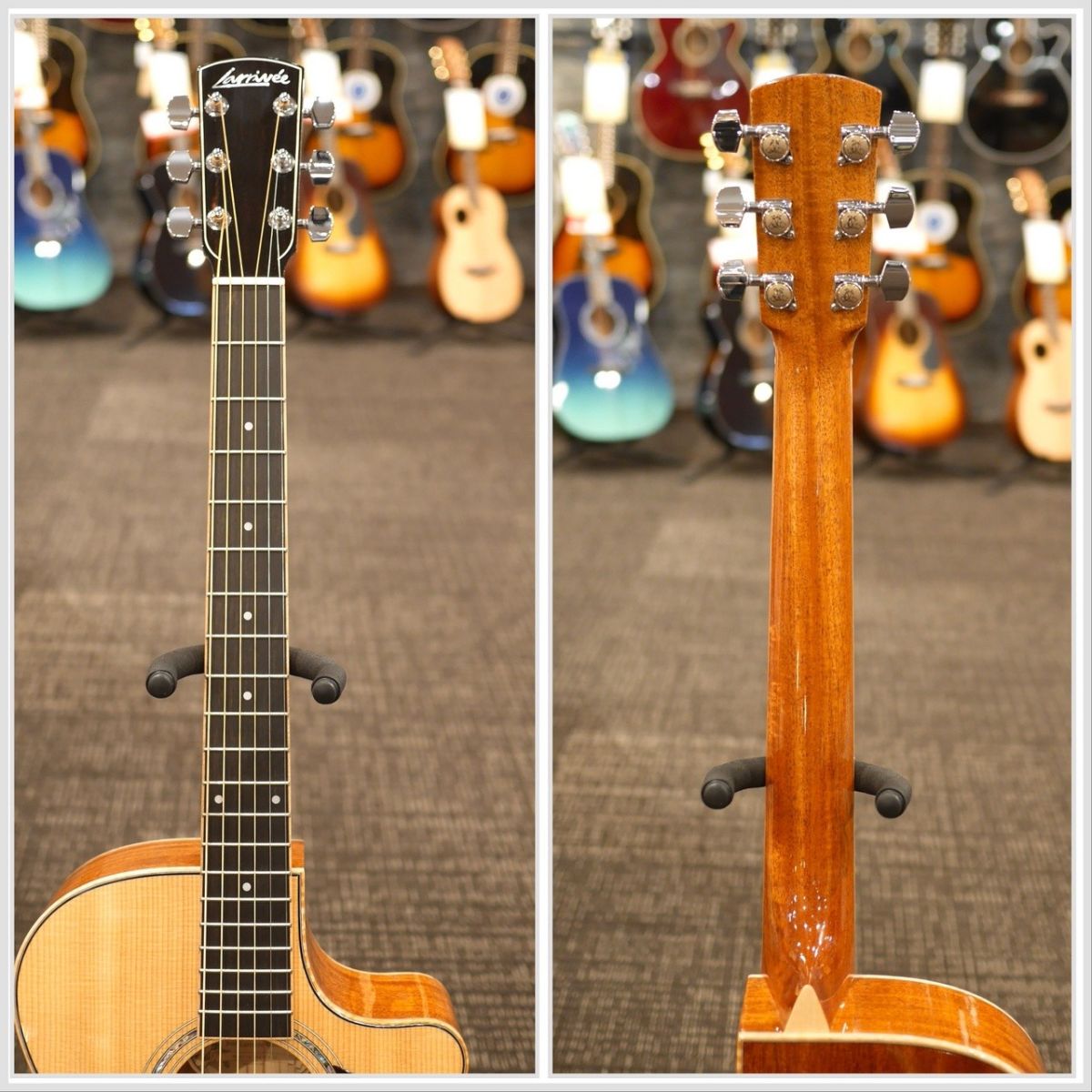 Larrivee OMV-05 ラリビー Larrivee OM-05-MH Acoustic Guitar - Natural | Sweetwater