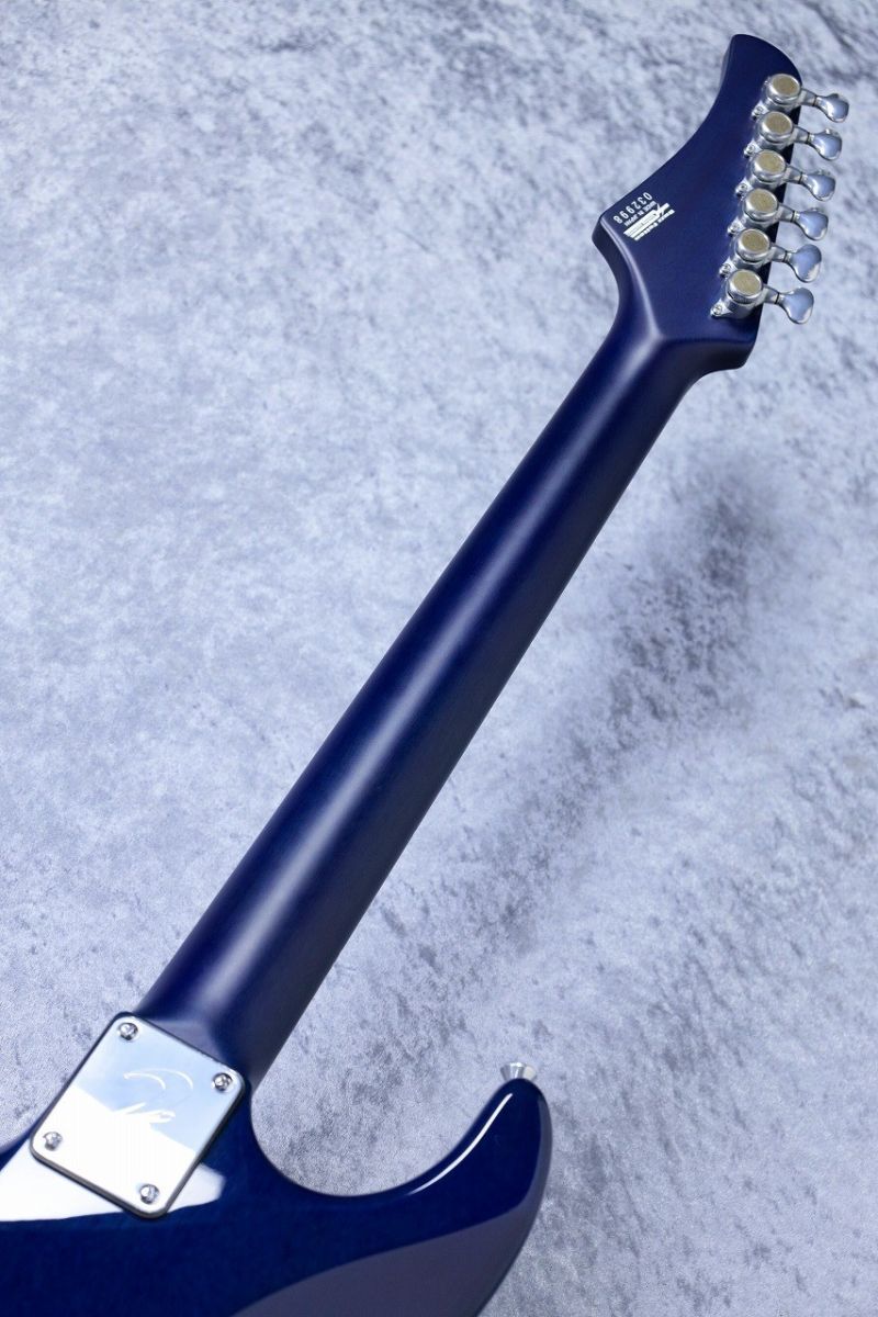 DST-Hollow22 5A Quilt Maple Honduras Mahogany ~Trans Blue