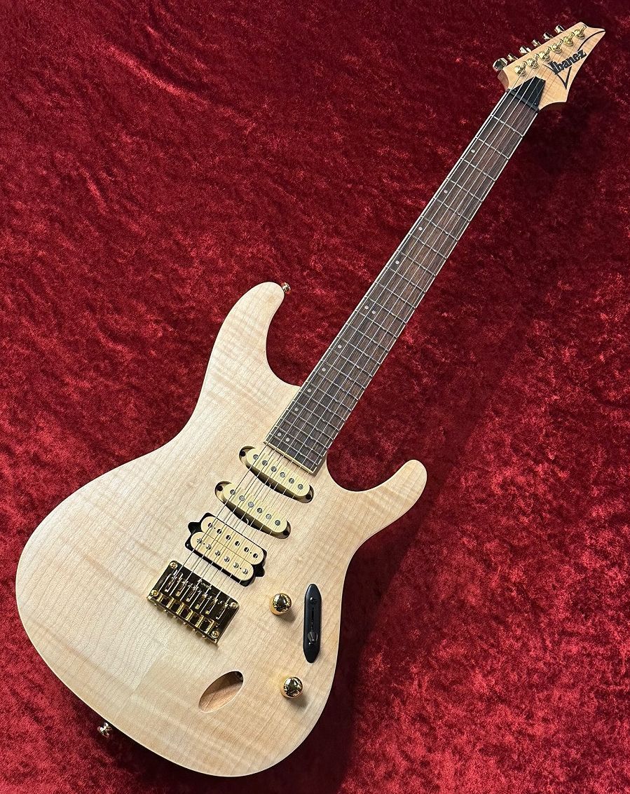 【美品】Ibanez SEW761FM-NTF Ibanez Standard SEW761FM Electric Guitar - Natural Flat