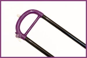 【Cool Wind】TB-200/F PP 紫　プラスチック　トロンボーン TB-200F PURPLE プラスチック製トロンボーン | 【クロサワ楽器店