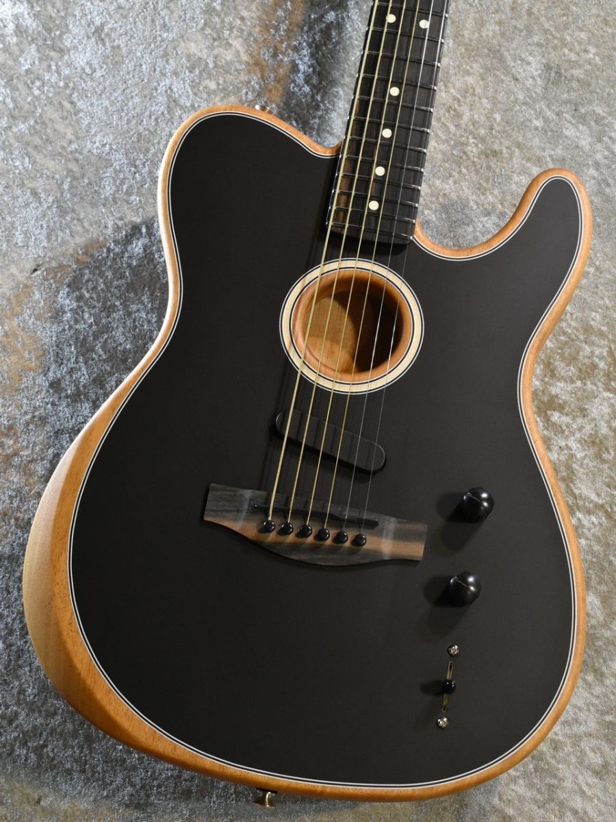 AMERICAN ACOUSTASONIC TELECASTER Black #US242092A | 【クロサワ楽器 