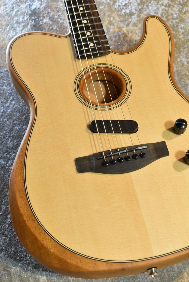 AMERICAN ACOUSTASONIC TELECASTER Natural #US242261A