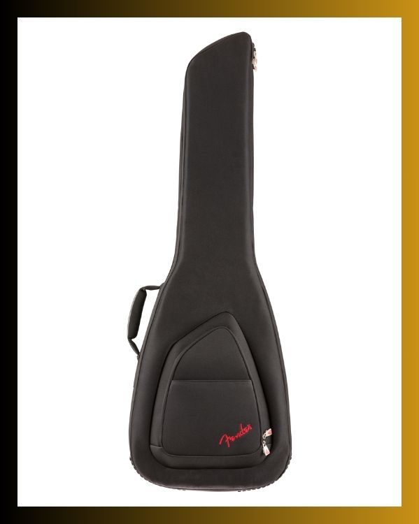 Fender アコースティックベース ブラック ギグバッグ付き Fender アコースティックベース ブラック ギグバッグ付き 楽天