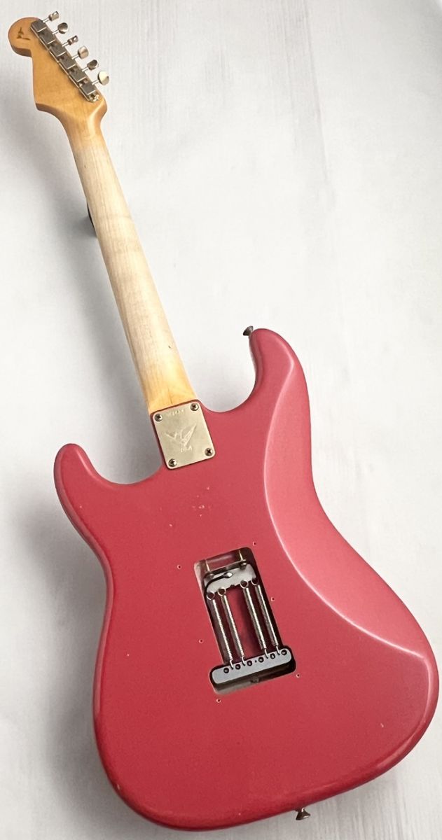 MBS 1963 Stratocaster Journeyman Relic Fiesta Red Built by