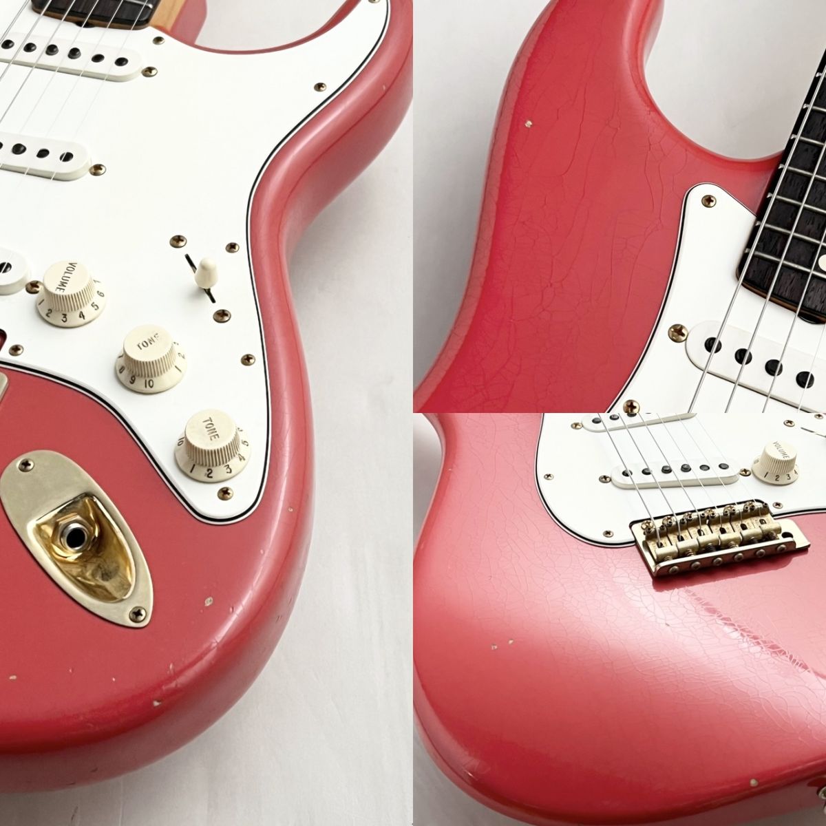 MBS 1963 Stratocaster Journeyman Relic Fiesta Red Built by Yuriy