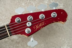 XJ-1T 5st Heavy Aged w/Matching Head -Dark Candy Apple Red