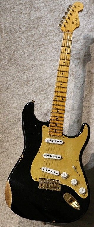1955 Bone Tone Stratocaster Relic Black 2023年製 | 【クロサワ楽器 