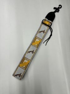 Fender 【即納可】【ネコポス可】 2" Monogrammed Straps White/Brown/Yellow 【G-CLUB渋谷web】