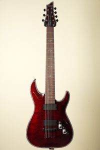 Schecter AD-C-7-HR (Black Cherry) 7弦 Amazon.com: Schecter Hellraiser C-7 7-StringElectric Guitar