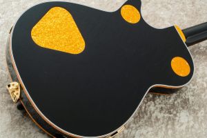 G6134TG FSR Penguin with String-Thru Bigsby -Black