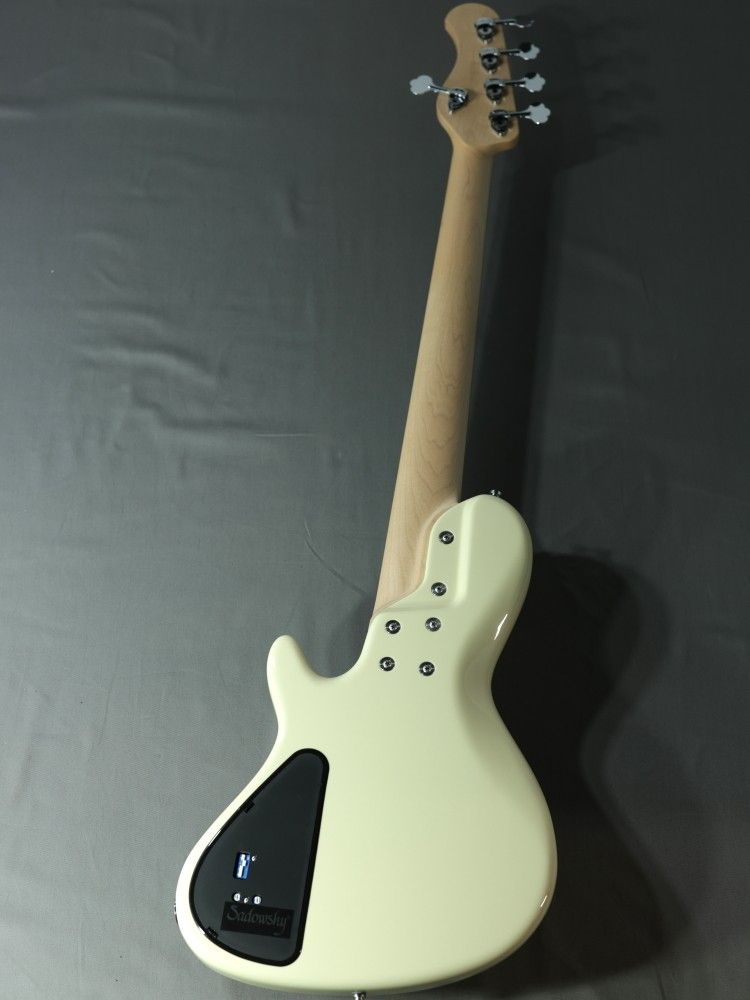 洋楽 albino slug ML24 SV5 Vintage Single Cut Bass Alder Solid Olympic White
