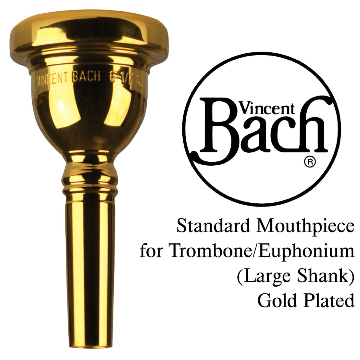 Standard Mouthpiece GP for Trombone/Euphonium (Large Shank)【新品