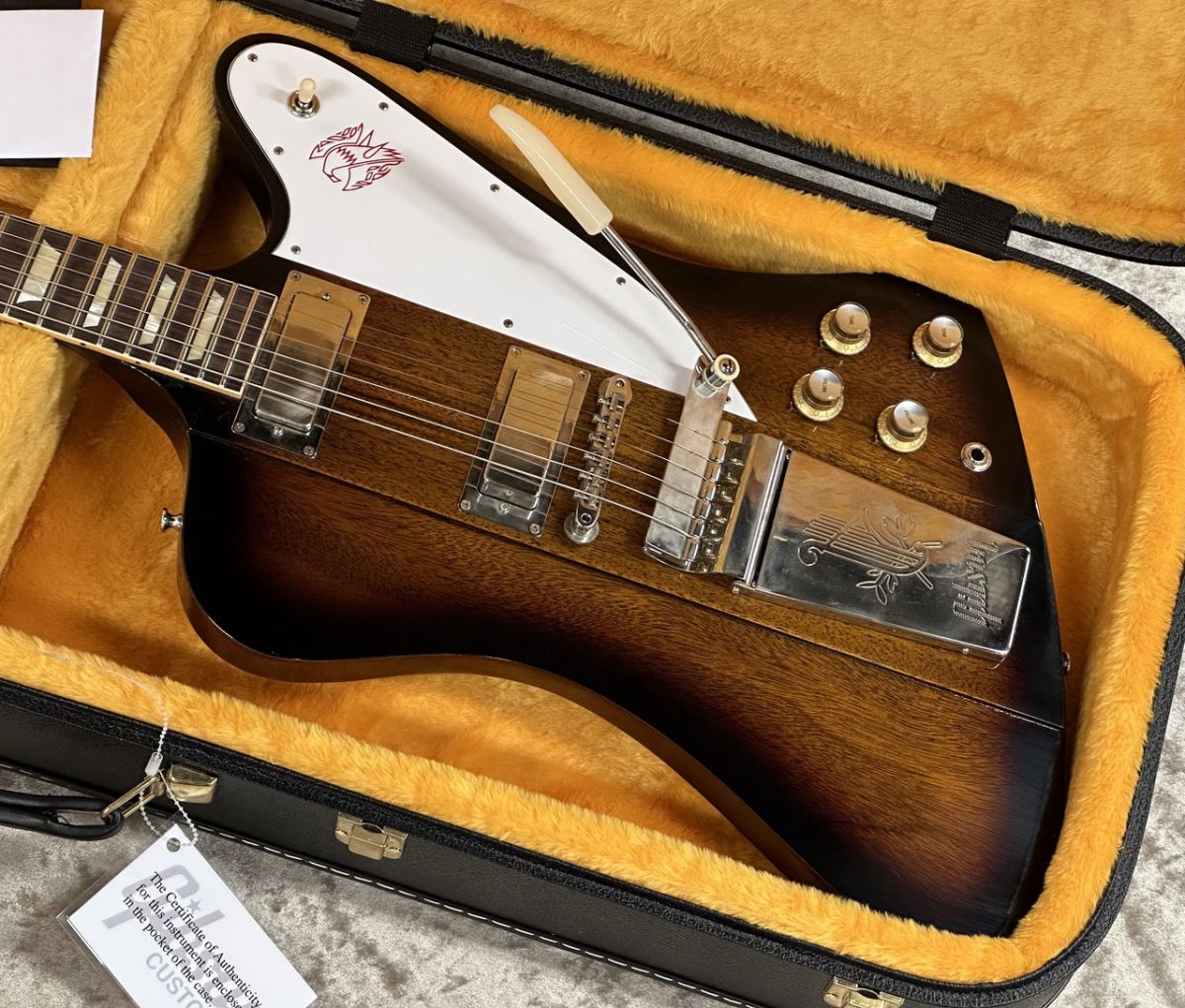 1963 Firebird V w/Maestro Vibrola VOS Vintage Sunburst s/n