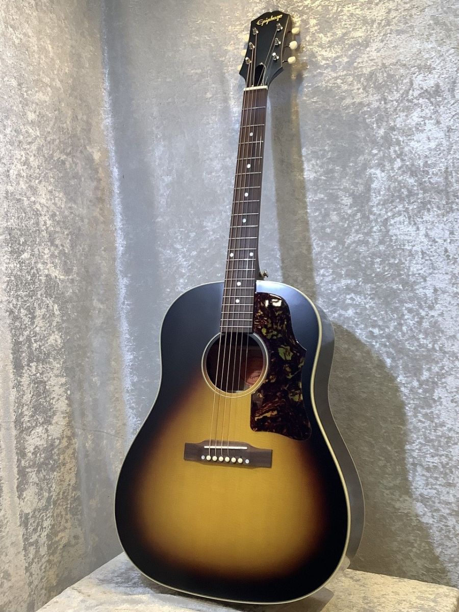 Epiphone J-45 Acoustic Guitar - Aged Vintage Sunburst Gloss