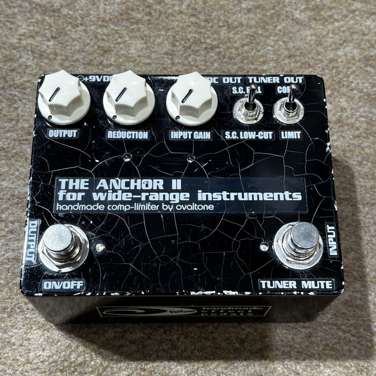 廃盤oval tone THE ANCHOR II 特注品。コンプ　リミッター THE ANCHOR II | 【クロサワ楽器店オンラインショップ】いい楽器